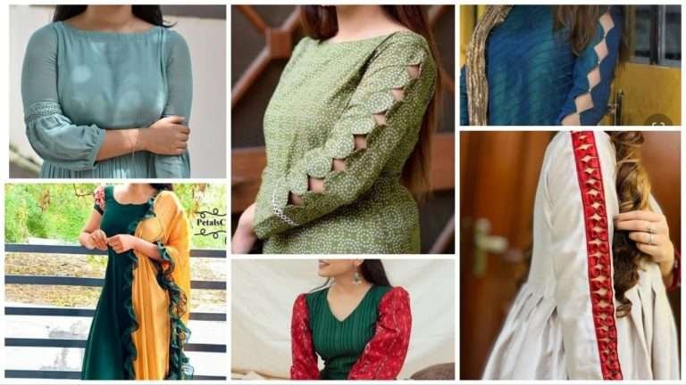 Stylish Sleeves Design for Kurti