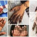 Finger mehndi design