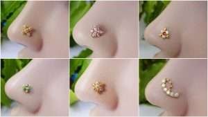 Simple nose pin design