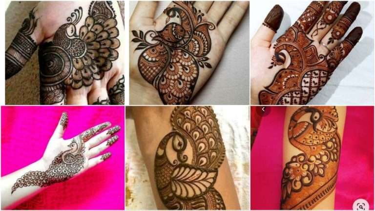 Gorgeous Peacock Mehndi Design
