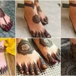 Feet mehndi design