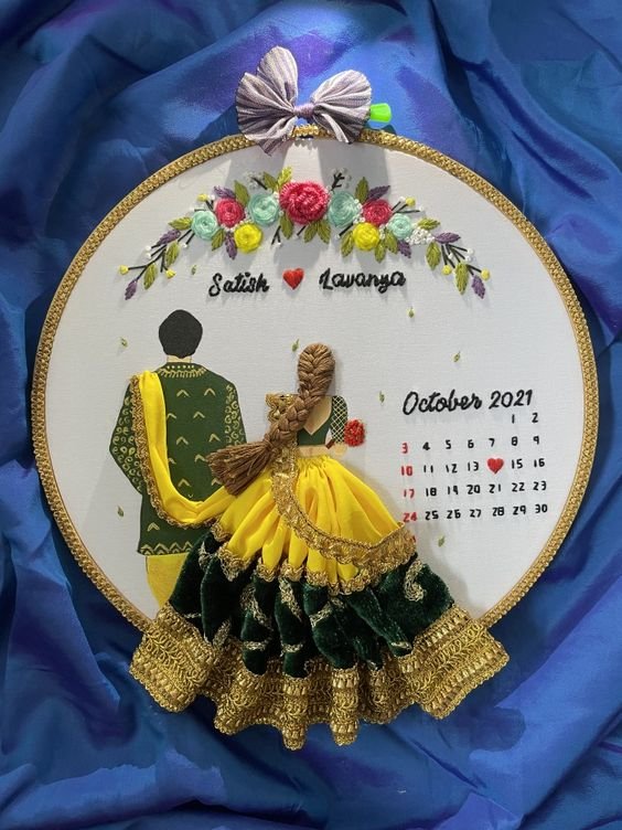 Customised Embroidery Gift Hoop (15)