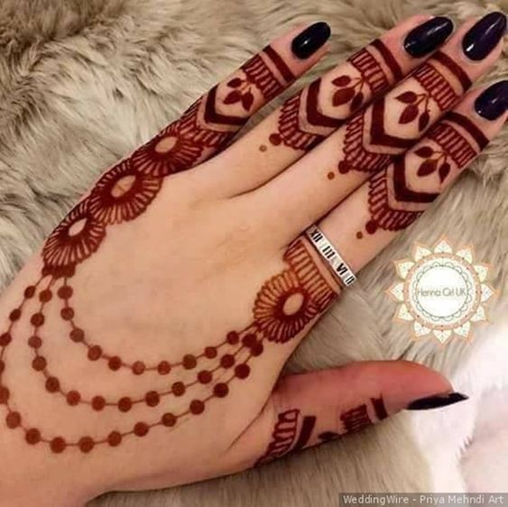 Finger mehndi design (8)