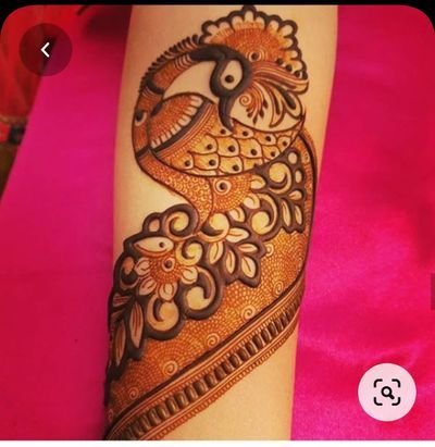 Gorgeous Peacock Mehndi Design (12)