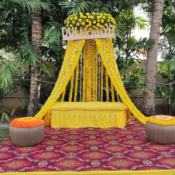 Haldi Ceremony Decoration (6)