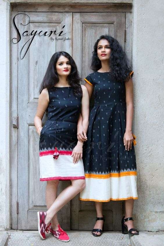 Mother and Daughter Same Dress Designing Ideas (7)