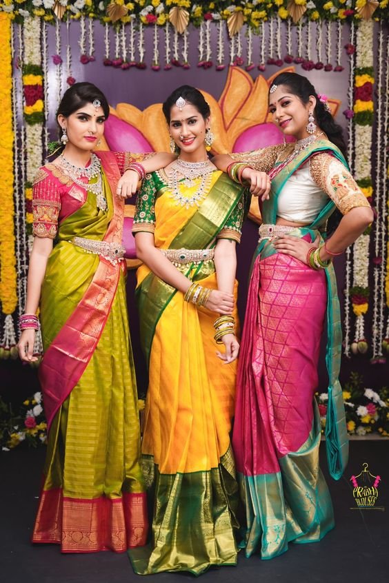 South Indian Bridesmaids Photos (10)