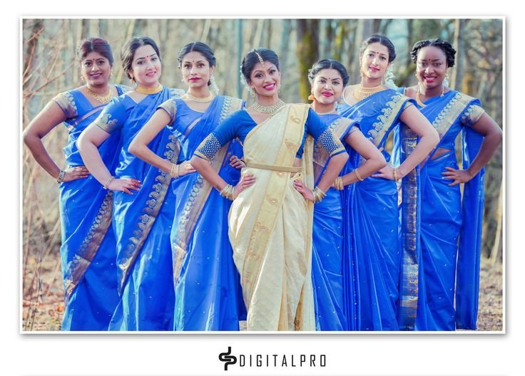 South Indian Bridesmaids Photos (4)