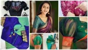 Blouse designs for saree to style in 2023