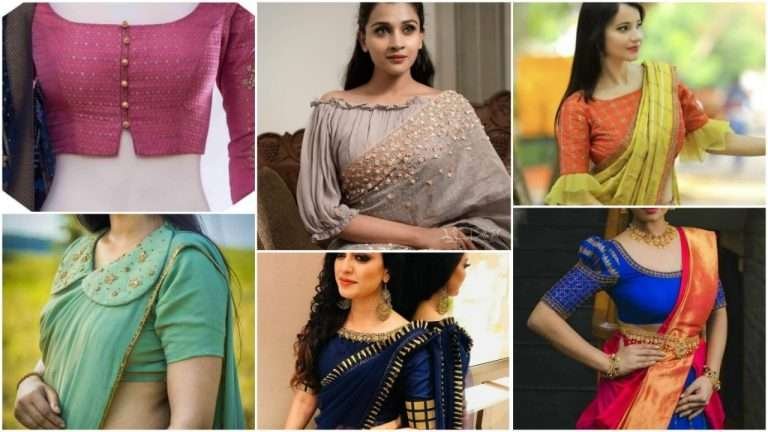 10 Blouse Front Neck and Sleeves: Stylish Designs You Can Try