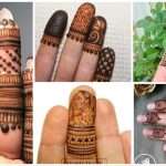 Trending finger mehndi designs