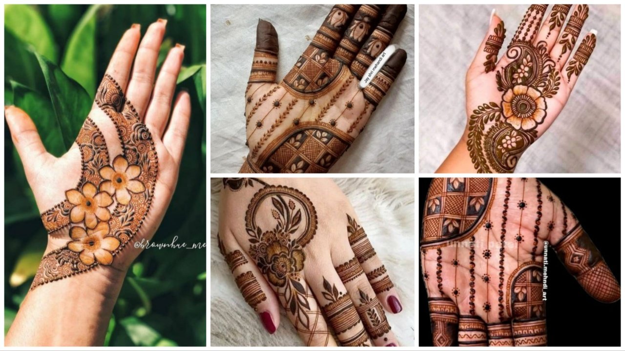 Stylish and Elegant Hand Mehndi Designs