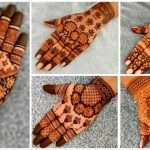 Lotus Motif Mehendi Designs