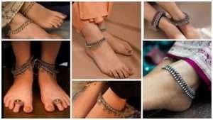 Discover 10 Elegance with Indian Oxidised Anklet Sets
