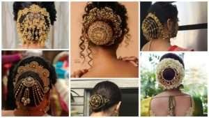 Top 12 Indian Bridal Hairstyle Ideas with Gajra