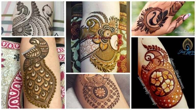 15+ Peacock Motif Mehndi Designs: Elegance in Henna Art