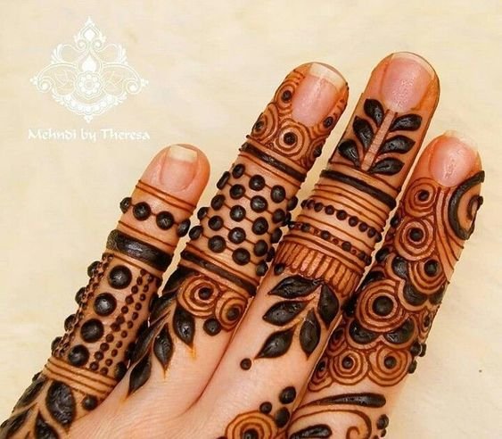 Beautiful Henna Design - Simple Craft Idea