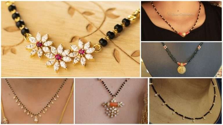 11 Fancy Short Mangalsutra Designs: Unique & Chic