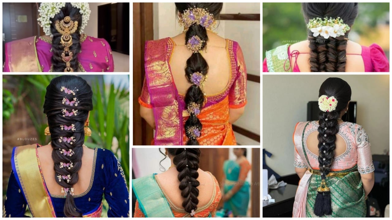 South Indian Bridal Braid