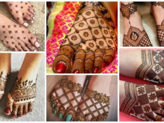 Feet Mehandi Patterns (