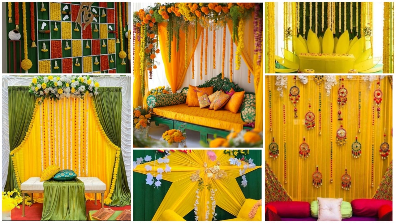 Haldi Decoration Ideas