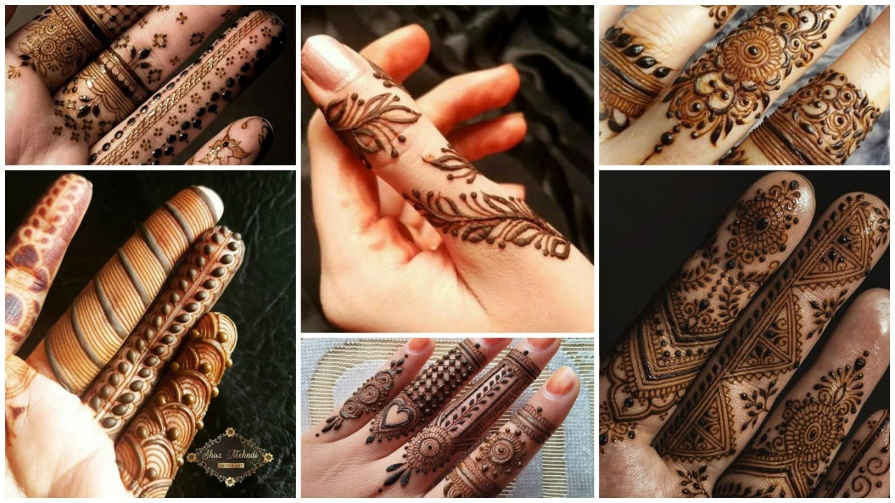 Finger Mehndi Ideas