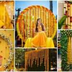 Background Haldi Decoration