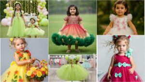 Adorable Charm: Stylish Net Frocks for Kids