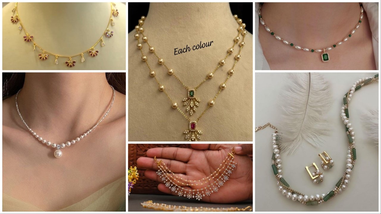 Pearl Necklace Designs