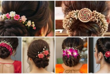 Elegant Indian Bridal Hairdo
