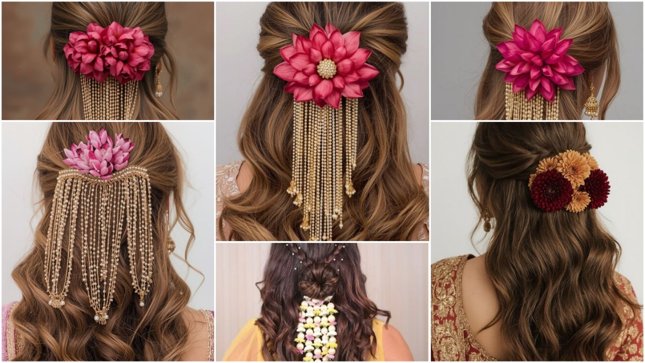 Indian Bridal Hairdo