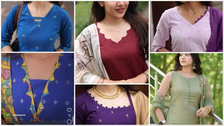 Latest Kurti Neck Designs for a Stylish and Elegant Look