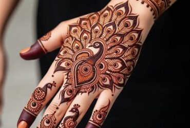 Peacock Mehndi Design