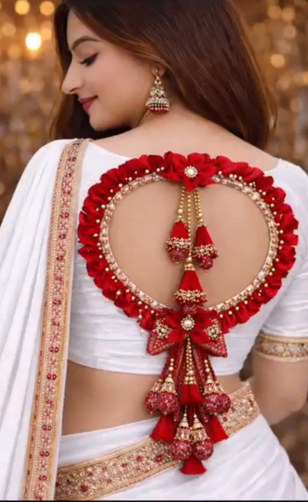 Beautiful Blouse Designs – Latest Stylish Blouse Design Ideas for Saree Beautiful Blouse Designs 1