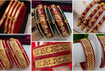 Chure Pola Stylish Gold Bangles