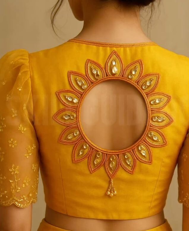 Latest Blouse Designs for Saree – Stylish & Modern Blouse Design Ideas for Women Latest Blouse Designs for Saree 2 e1774028102522