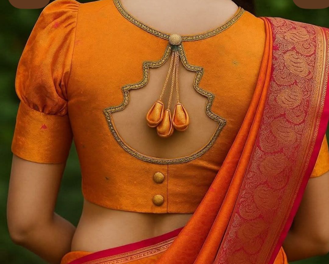 Latest Blouse Designs for Saree – Stylish & Modern Blouse Design Ideas for Women Latest Blouse Designs for Saree 3