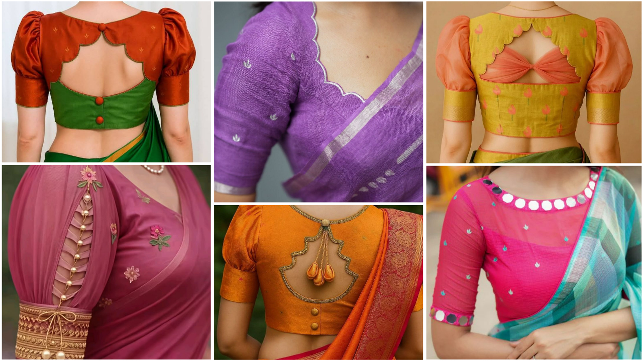 Latest Blouse Designs for Saree
