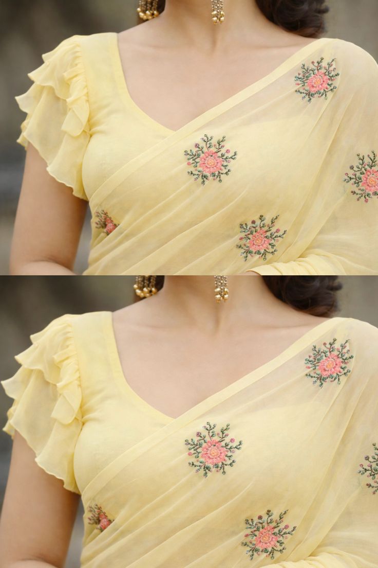 Modern Blouse Designs for Stylish and Trendy Look Modern Blouse Designs