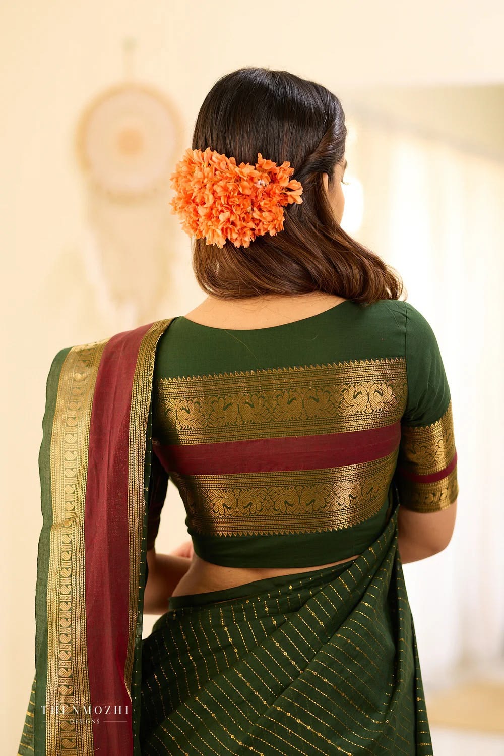 Stylish Blouse Back Designs 1