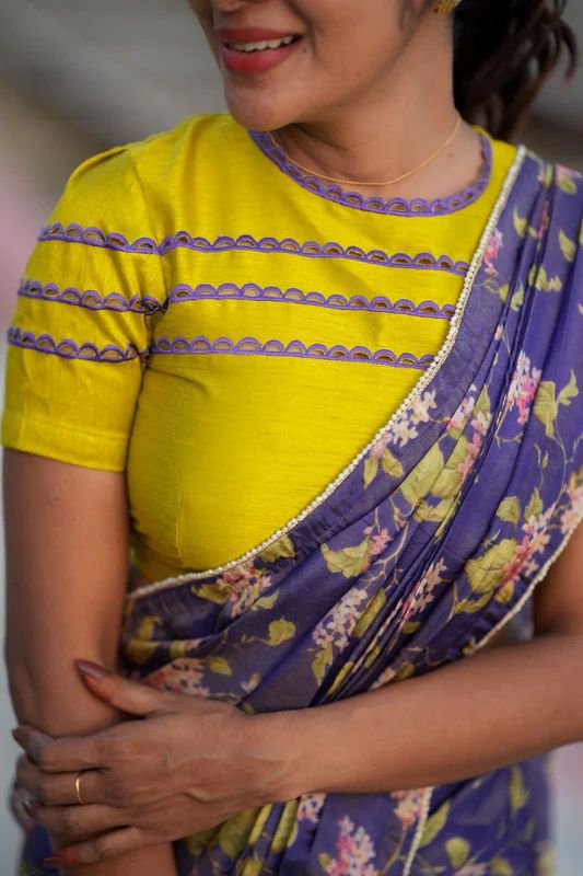 Stylish Blouse Back Designs 11