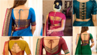 Stylish Blouse Back Designs