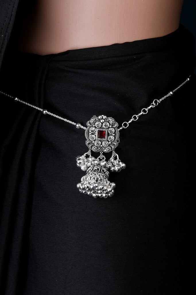 Black Metal Hip Chain 12