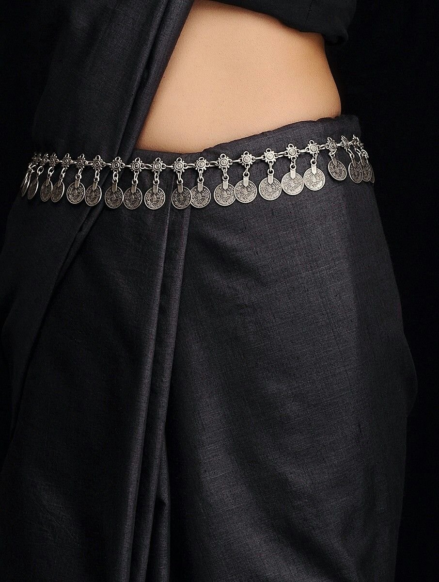 Black Metal Hip Chain 8