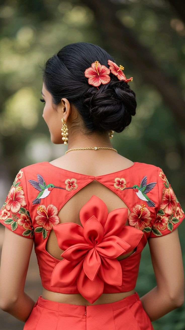 Designer Blouse Styles 3