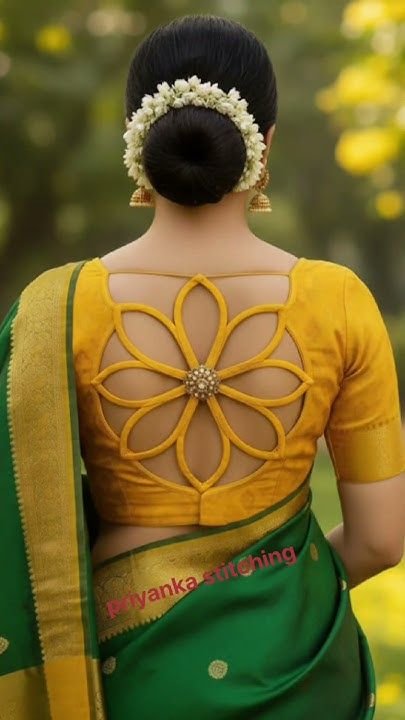 Designer Blouse Styles 4