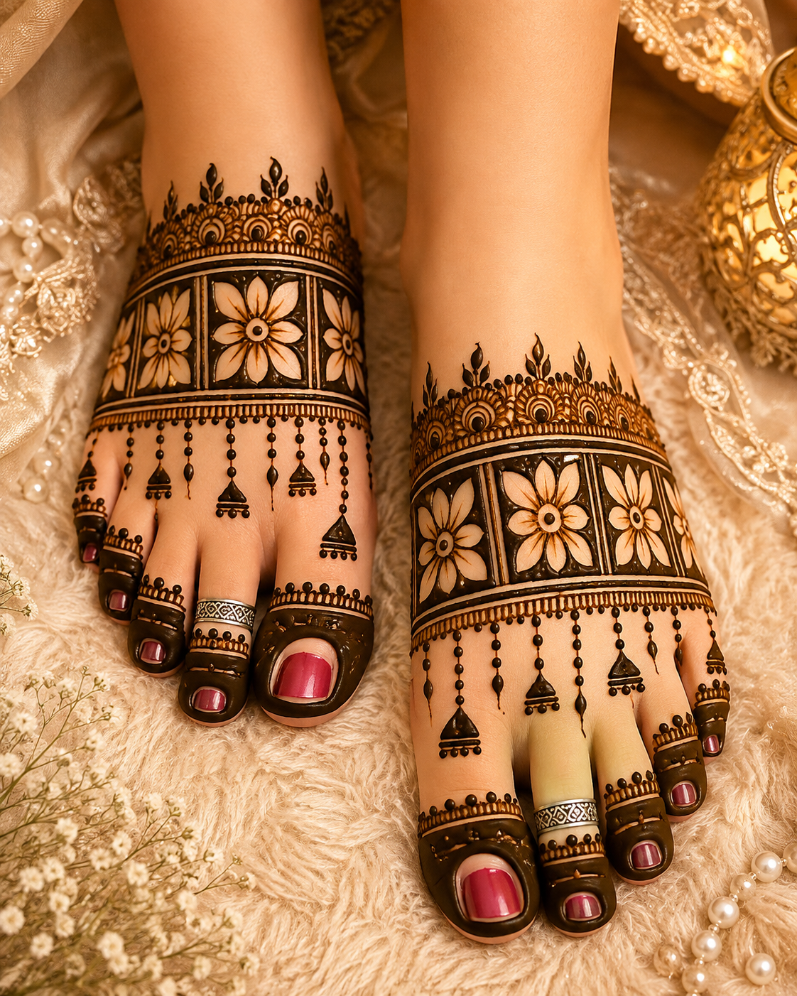10+ Beautiful Foot Mehndi Designs for Brides, Festivals & Every Occasion Beautiful Foot Mehndi Designs for Brides