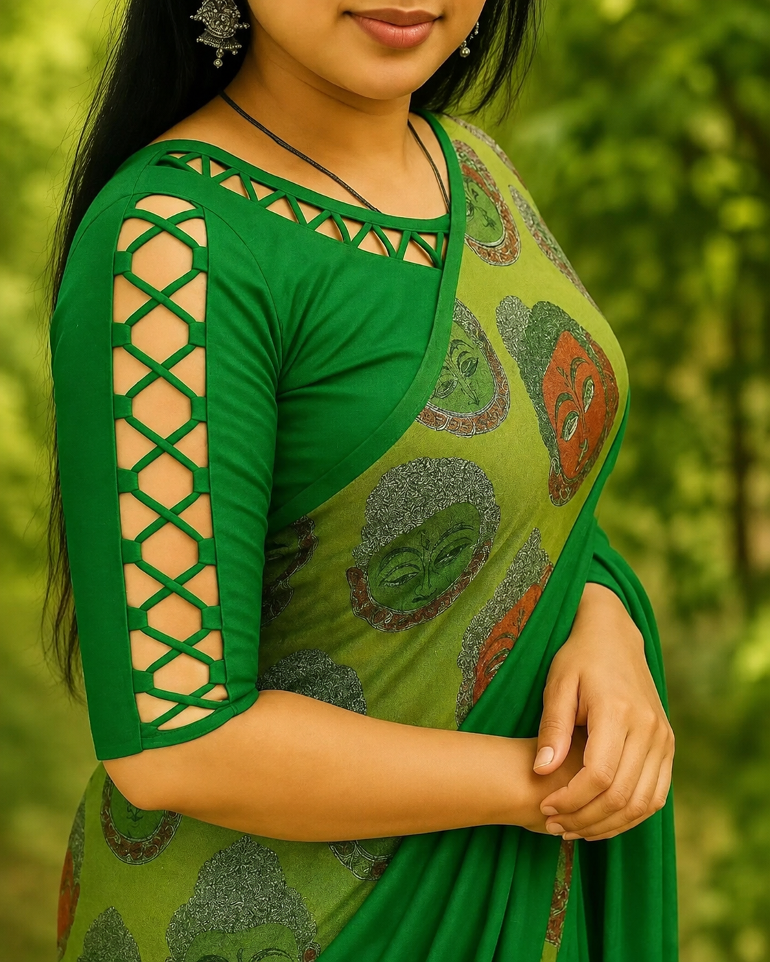 10 Beautiful Blouse Sleeve Designs for Sarees – Trendy & Elegant Ideas Beautiful Blouse Sleeve Designs for Sarees