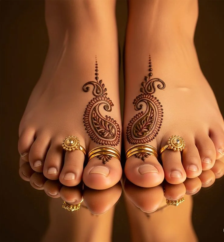 10+ Beautiful Foot Mehndi Designs for Brides, Festivals & Every Occasion Beautiful Foot Mehndi Designs for Brides