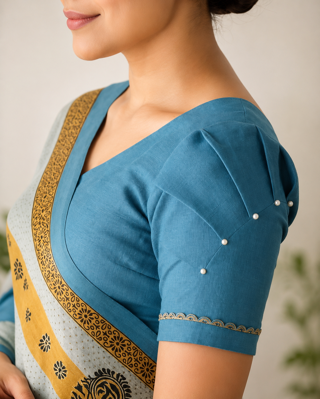 10 Beautiful Blouse Sleeve Designs for Sarees – Trendy & Elegant Ideas Beautiful Blouse Sleeve Designs for Sarees